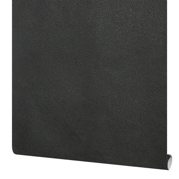 Обои флизелиновые Rasch Cosmopolitan чёрные 0.53 м 576078