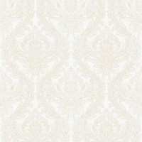 Обои текстильные Aura Victoria белые 0.53 м 070094
