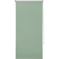 Штора рулонная Inspire Blackout, 80x160 см, цвет зелёный