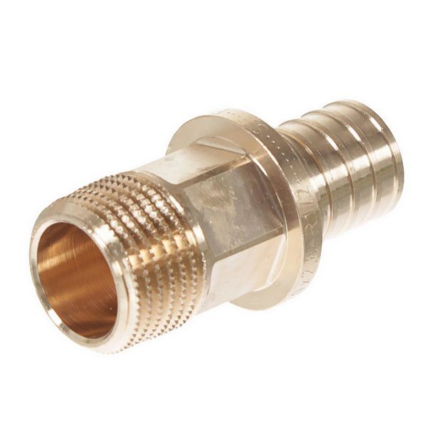Соединитель Rehau RX plus 20 мм х 1/2 "34; наружняя резьба, бронза 456314