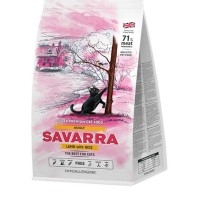 Сухой корм для кошек SAVARRA Adult Cat Lamb Ягненок и рис 400г