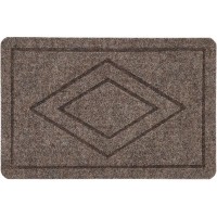 Коврик Thermoprint «Ромб» 40x60 см, полипропилен, цвет бежевый
