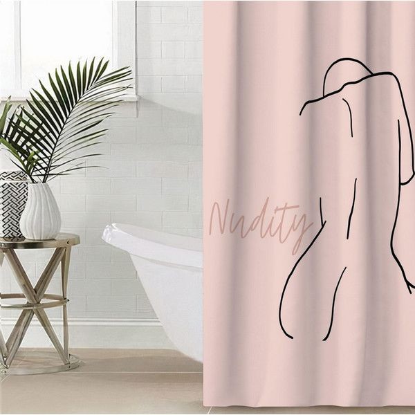 Шторка для ванной Этель Nudity 5494685, 145х180 см