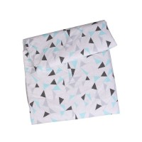 Пододеяльник AmaroBaby EXCLUSIVE Soft Треугольники 112х147 см
