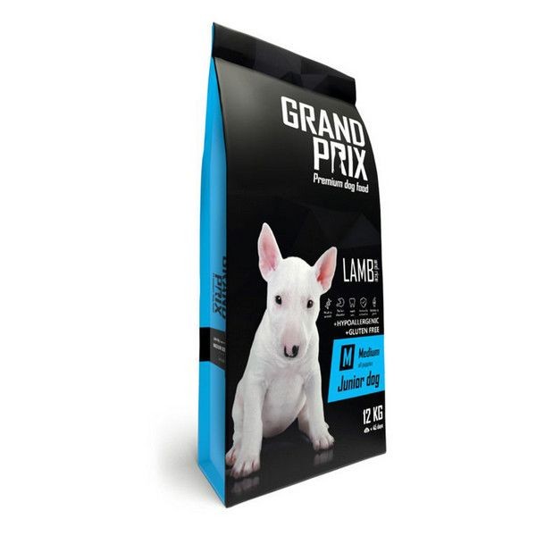 Сухой корм для щенков средних пород GRAND PRIX Ягненок 12 кг