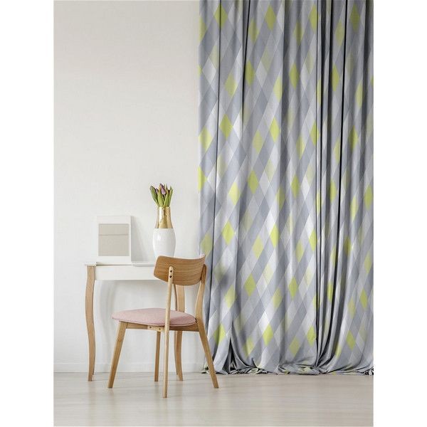 Штора Seasons Romba Grande Gray 30144, 145х270 см