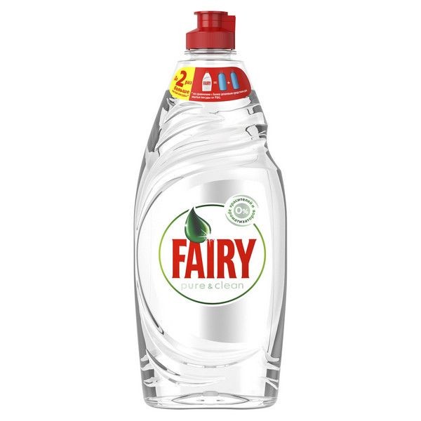 Средство для мытья посуды Fairy Pure and Clean 650 мл