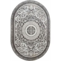 Ковёр полиэстер Quantum 03006G овальный 156x230 см