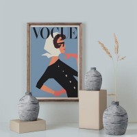 Постер Просто Постер Винтажный Vogue 60х90 см