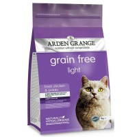 Сухой корм для взрослых кошек ARDEN GRANGE беззерновой Диетический Курица Картофель 4 кг