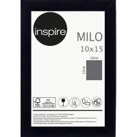 Рамка Inspire «Milo», 10х15 см, цвет чёрный