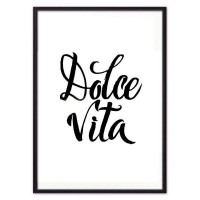 Постер Дом Корлеоне Dolce vita 07-0550-40х60, 40х60 см
