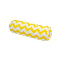 Подушка Amaro Home Nature Roll Зигзак желтый HOME-8002-NRZJ, 30х8 см, гречневая лузга