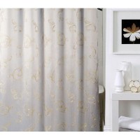 Штора для ванной Bath Plus White Charli 200x180, серый