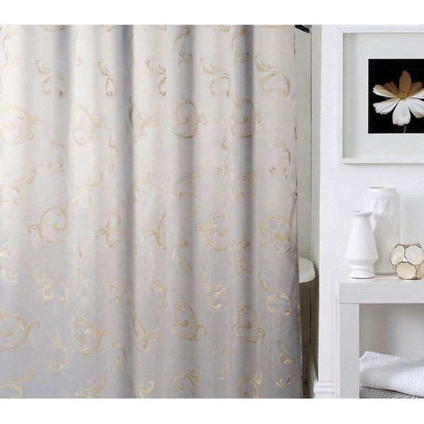 Штора для ванной Bath Plus White Charli 200x180, серый