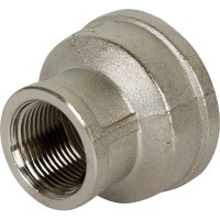 Муфта переходная Valtec, внутренняя-внутренняя резьба, 1 1/4 "34;х3/4 "34;, никелированная латунь VTr.240.N.0705