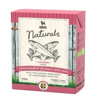 Влажный корм для собак BOZITA Naturals Salmon Кусочки в желе Лосось 370 г