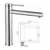 Смеситель для раковины Ledeme L1147