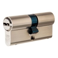 Цилиндр Abus D12 NIS, 35х35 мм, ключ/ключ, цвет никель