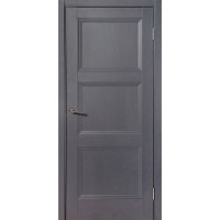 Дверь межкомнатная Трилло глухая Hardflex цвет грей 60x200 см (с замком и петлями)