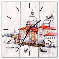 Настенные часы Дом Корлеоне Венеция 40х40 см