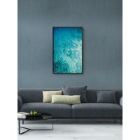 Плакат "34;Просто Постер "34; Голубое море 90x120 в подарочном тубусе 585633835391