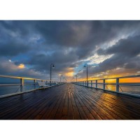 Фотообои бумажные «Пирс на Балтике» 254х184 см
