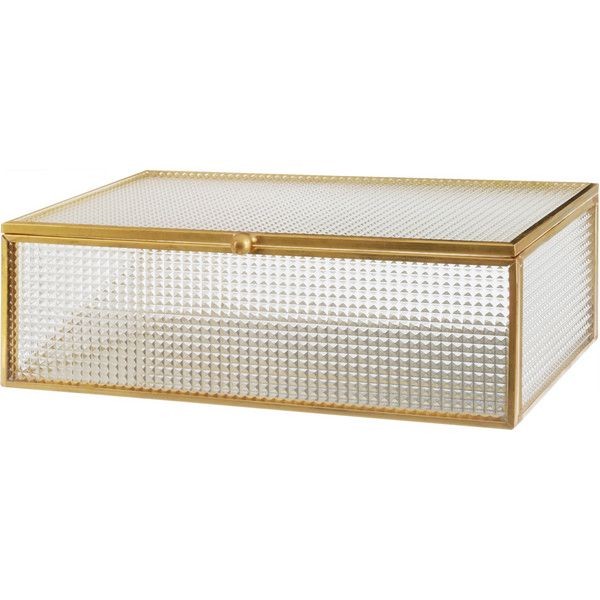 Шкатулка Atmosphera 20HX-013M стекло/металл