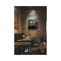 Постер ПростоПостер Green Car 709758327502, 50х70 см