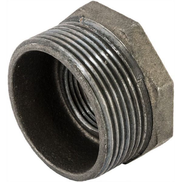 Футорка, 1.1/2x3/4 "34;, чугун, цвет чёрный