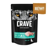 Корм консервированный CRAVE для взрослых собак всех пород с Кроликом 24 шт